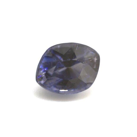 Rare California Benitoite Rhomboid Cushion Cut Gemstone .60 carats with Report - Picture 1 of 5